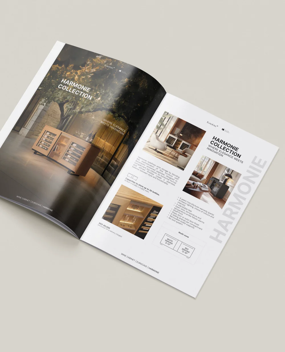 Harmonie Collection catalogue design